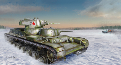 Обзор модели 09584 Trumpeter Soviet SMK Heavy Tank (Николай Кочин)