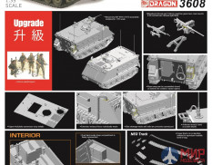 3608 Dragon 1/35 IDF M113 Armored Personnel Carrier
