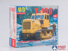 3010AVD AVD Models  1/43 Сборная модель Гусенечный трактор Т-100
