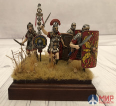 029 Окрашенная фигура Римская легкая пехота 54мм