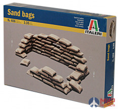 0406 Italeri диорама  SANDBAGS (1:35)