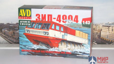 1351AVD AVD Models 1/43 Сборная модель Шнекороторный снегоболотоход ЗИЛ-4904