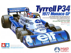 20053 Tamiya 1/20 Автомобиль Formula 1 Tyrrell P34 1977 Monaco GP (Grand Prix Collection)