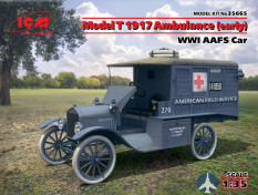 35665 ICM МодельT 1917 г. санитарная (раннего выпуска), Автомобиль американской санитарной службы IМ