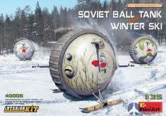 40008 MiniArt Советский “Шаротанк” на Лыжах с Интерьером