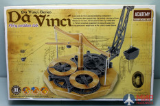 18157 Academy Da Vinci FLYING PENDULUM CLOCK