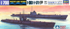 49433 Hasegawa 1:700 Подводная лодка SUBMARINE I-361/I-171