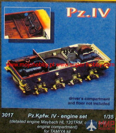 3017 CMK 1/35 Pz.Kpfw.IV silnik TAM